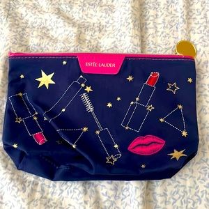 Estée Lauder cosmetic makeup bag purse
